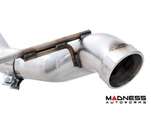 Ford Bronco Performance Exhaust System - Cat Back - Single Rear Exit - AWE - No Tip w/ Bash Guard